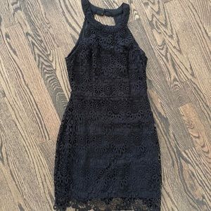 Black Lace Dress